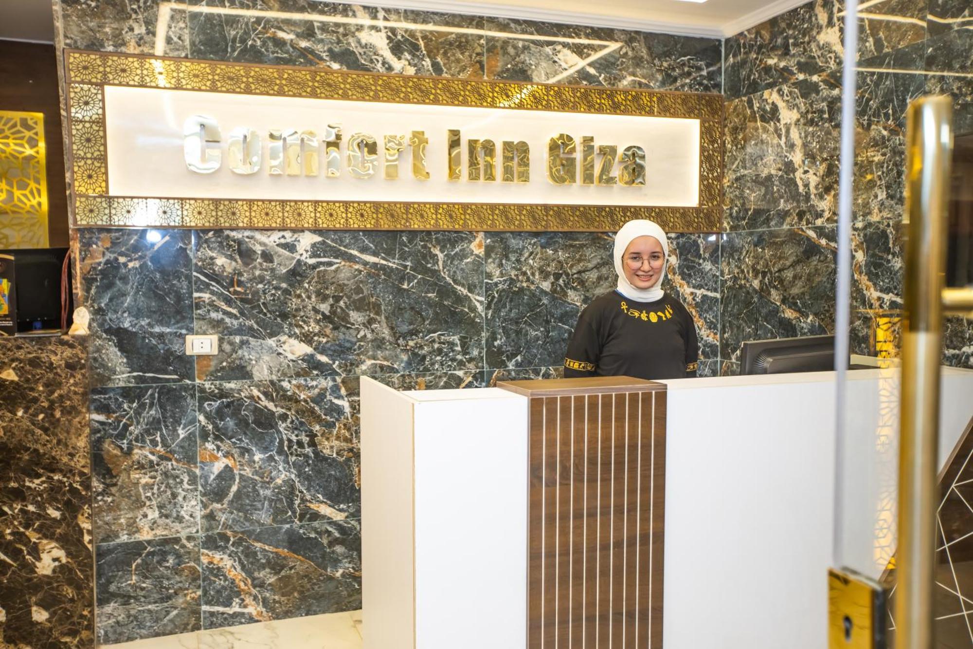 Comfort Giza Inn View Al Kawm al Akhdar Kültér fotó